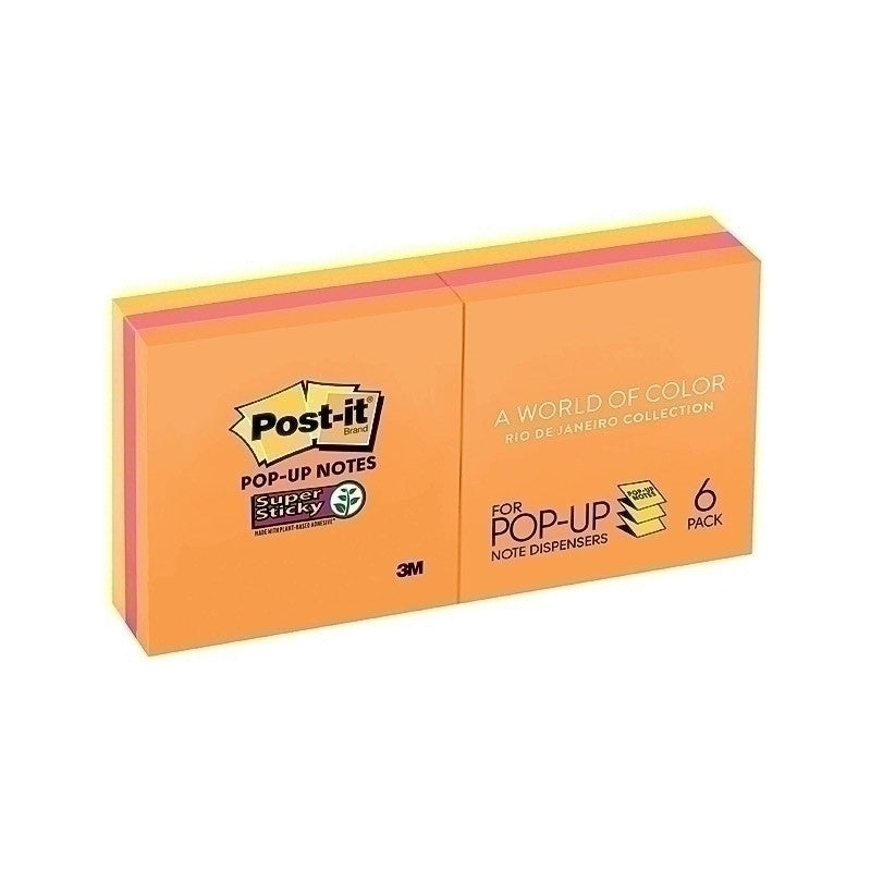POP UP RIO DE JANEIRO PK 6 POST IT NOTES