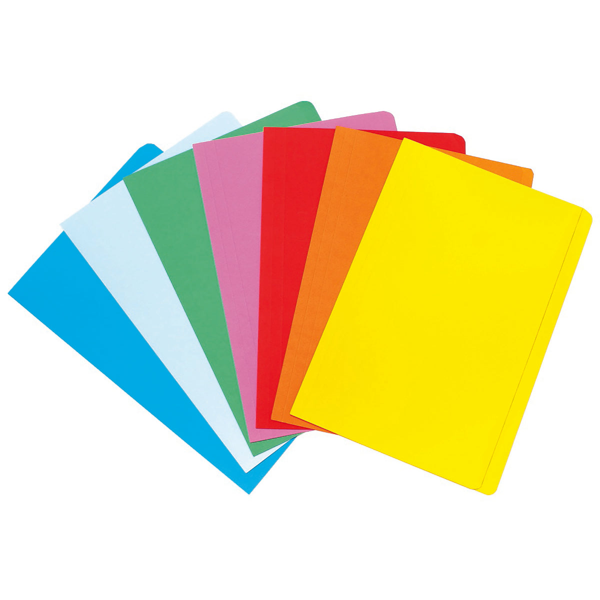 AVERY MANILLA FOLDERS (ASSORTED COLOURS PACK of 20)