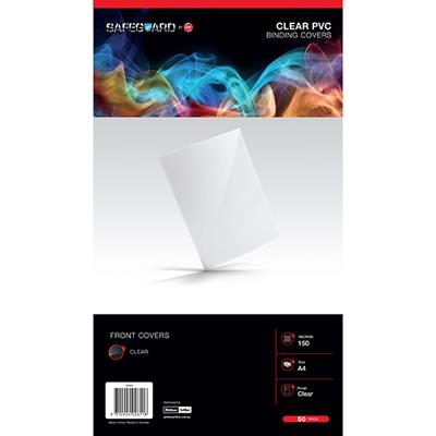 GBC A4 SAFEGUARD BINDING COVERS 150MIC