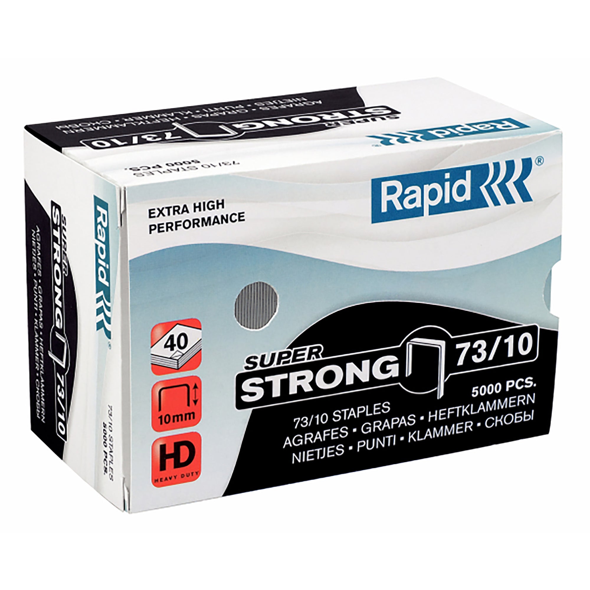 RAPID STAPLES 73/10MM BX5000 S/STRONG