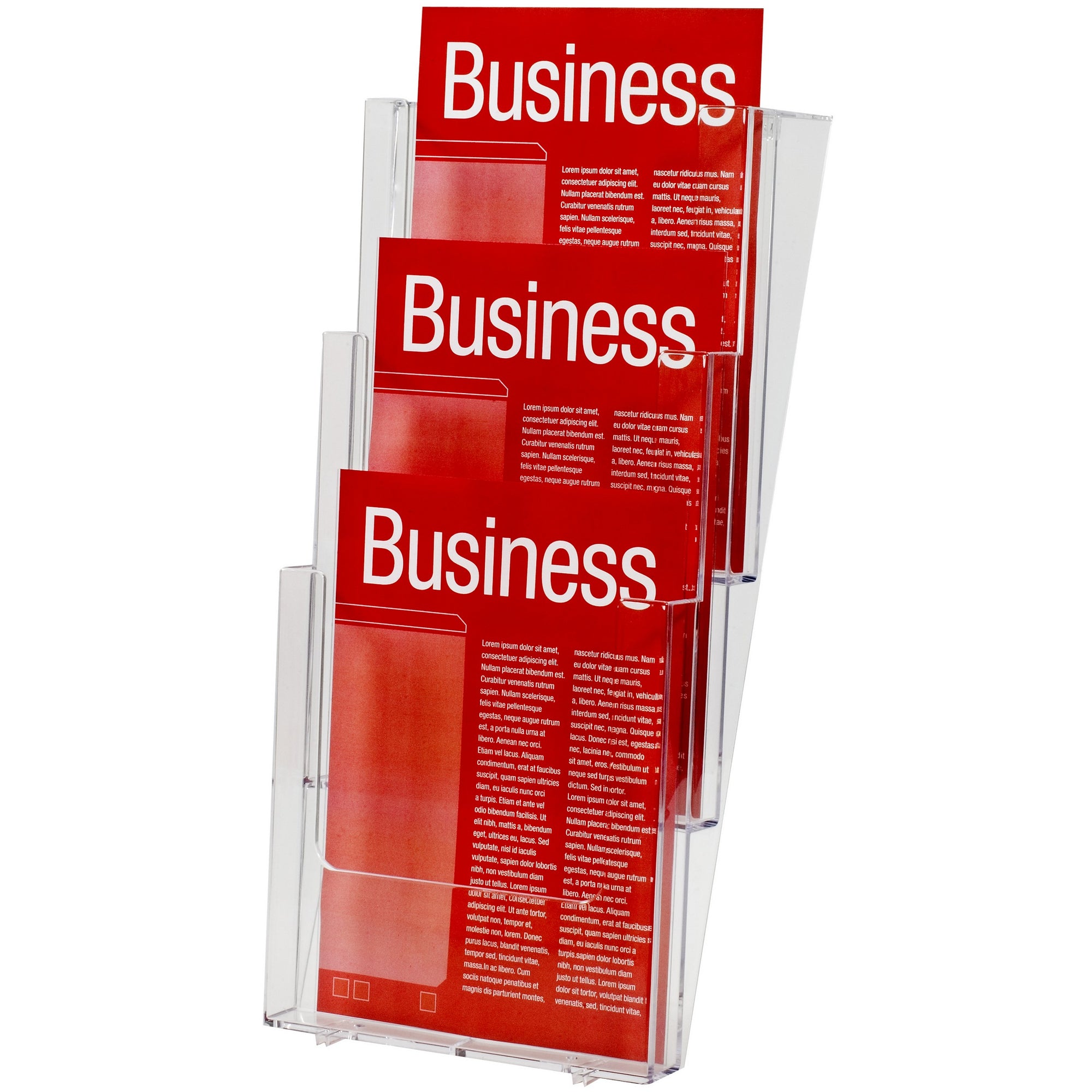 ESSELTE BROCHURE HOLDER WALL A4 3T-3 COMP