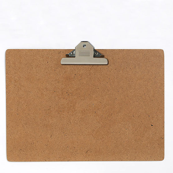 MARBIG® CLIPBOARD MASONITE LARGE CLIP A3
