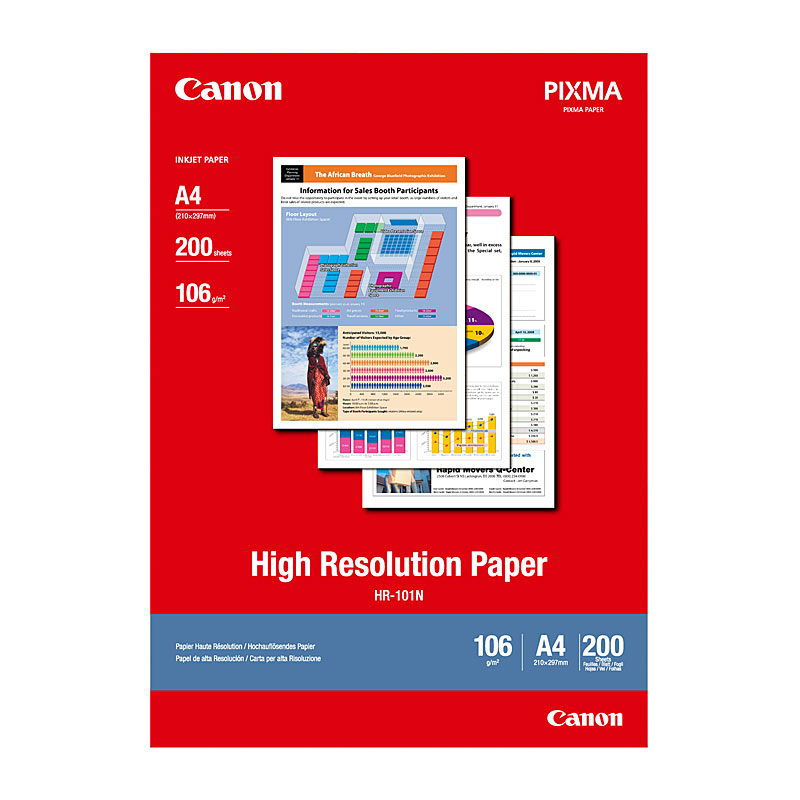 CANON A4 PAPER HR-101N (200 SHEETS PER PACK)