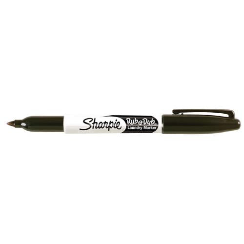 SHARPIE LAUNDRY MARKER (FINE BLACK)