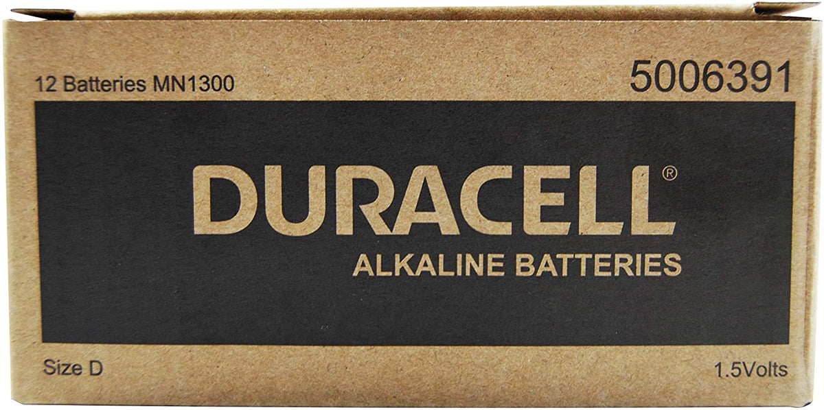 DURACELL ALK D BULK BATTERY MN1300 (BOX OF 12)
