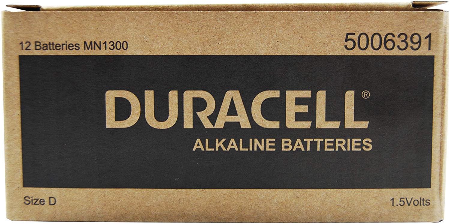 DURACELL ALK D BULK BATTERY MN1300 (BOX OF 12)