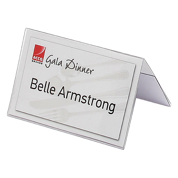 REXEL® ID SMALL NAME PLATES BX50 92X56MM