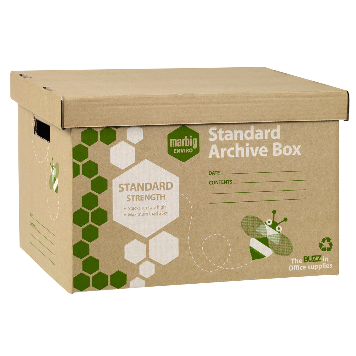 MARBIG ENVIRO ARCHIVE BOX 10 PACK