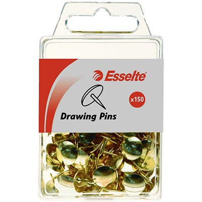 ESSELTE PINS DRAWING PK150 BRASS