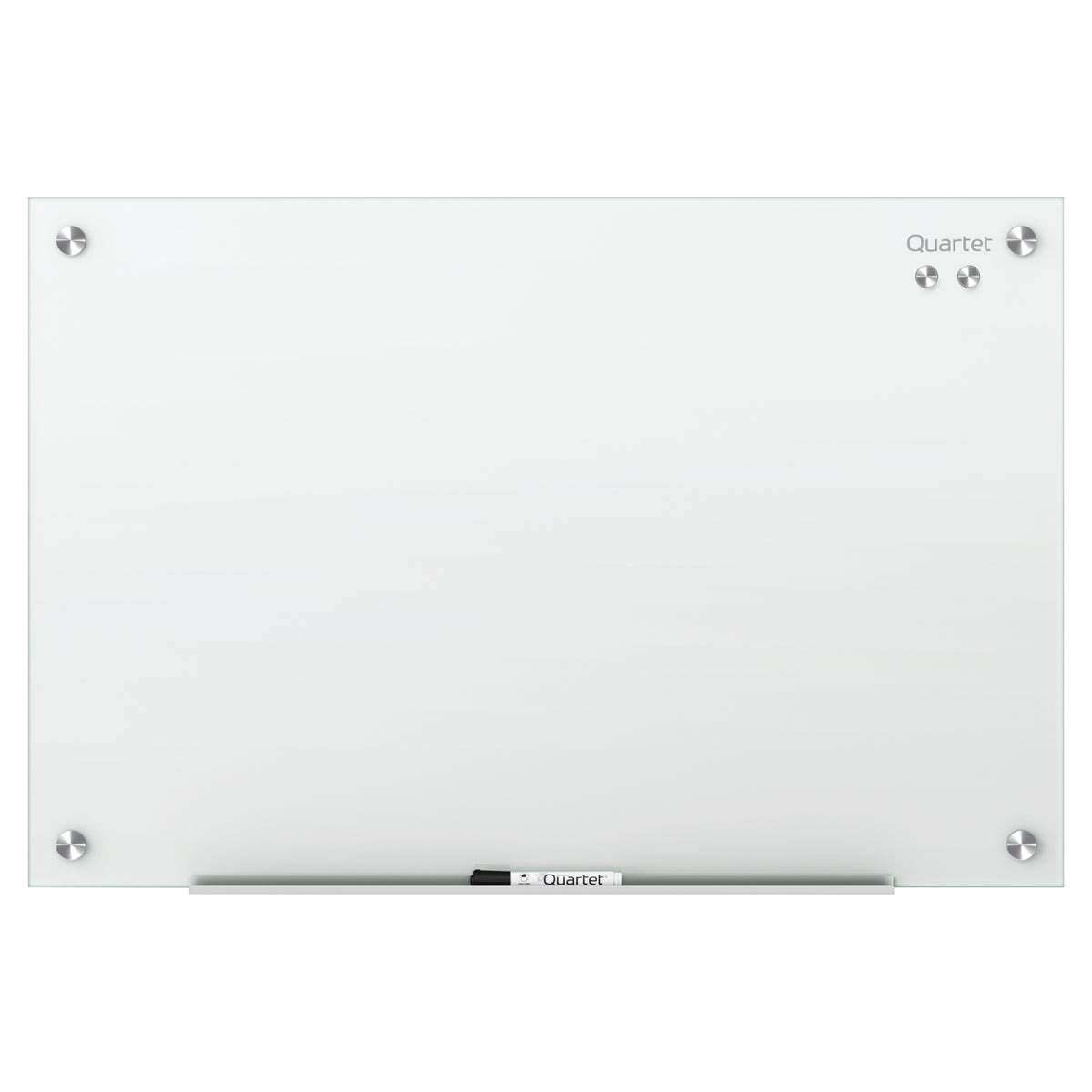 QUARTET GLASS BOARD INFINITY 450X600MM WHITE (includes 4pk Liquid Chalk Markers)