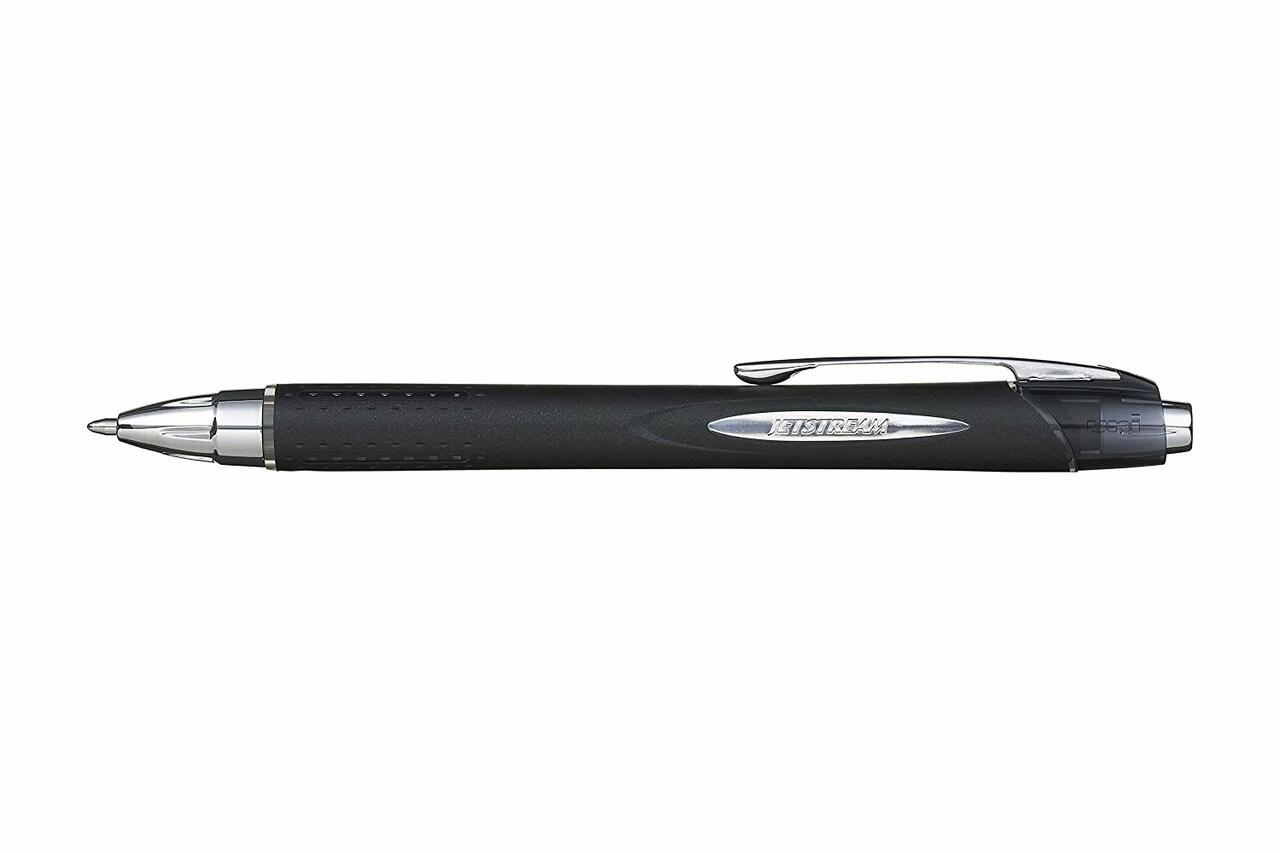 UNI-BALL (SXN-210) JETSTREAM RETRACTABLE ROLLERBALL PEN MEDIUM 1.0MM BLACK