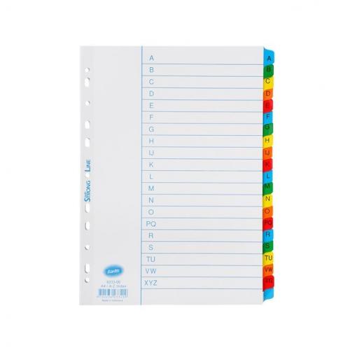 BANTEX MANILLA A-Z INDEX DIVIDERS