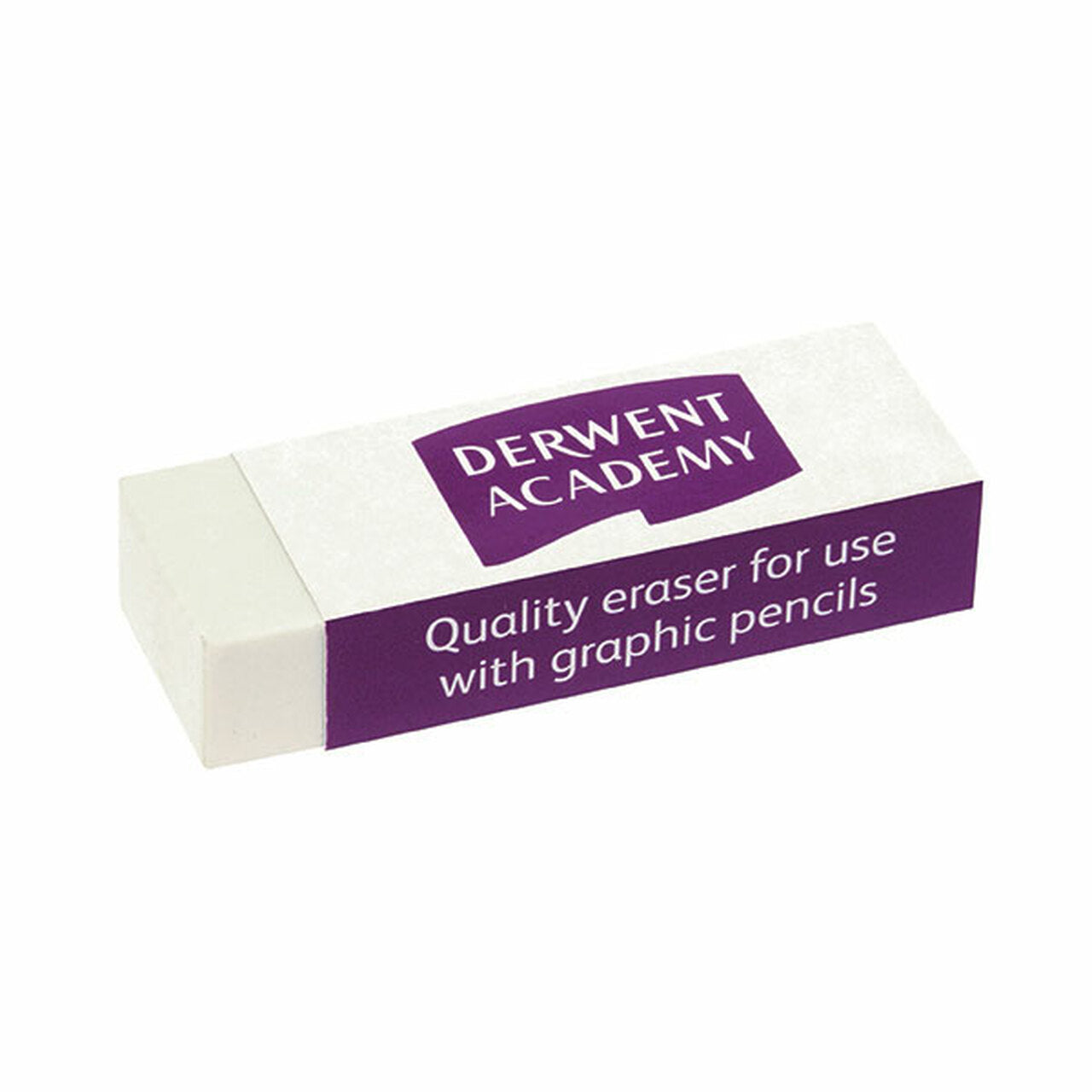Derwent Academy  Eraser Large  White