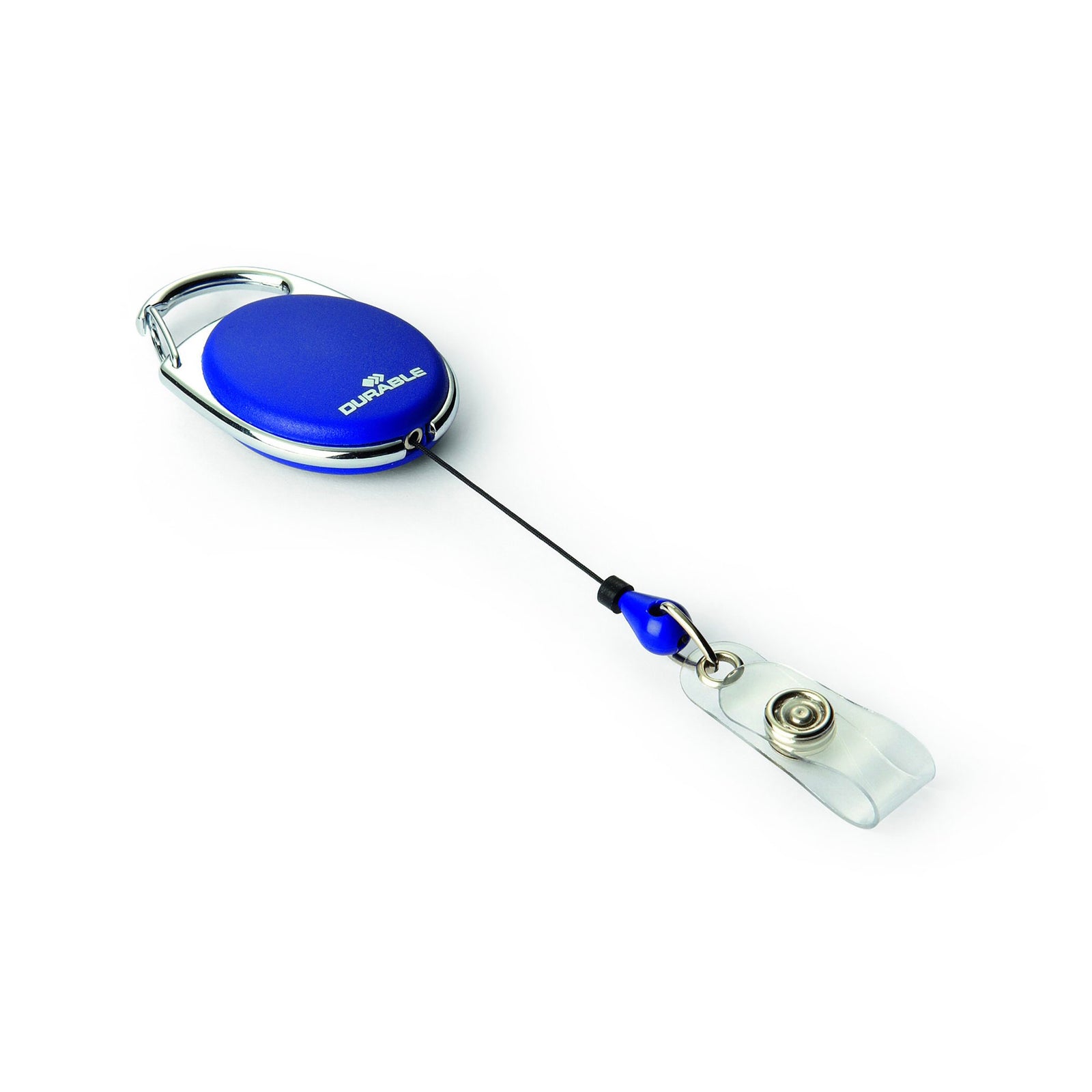 DURABLE NAME BADGE REEL STYLE 80CM BLUE