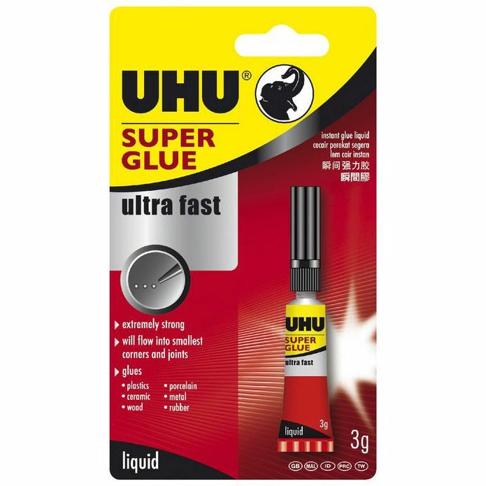 UHU SUPER GLUE (ULTRA FAST 3g)