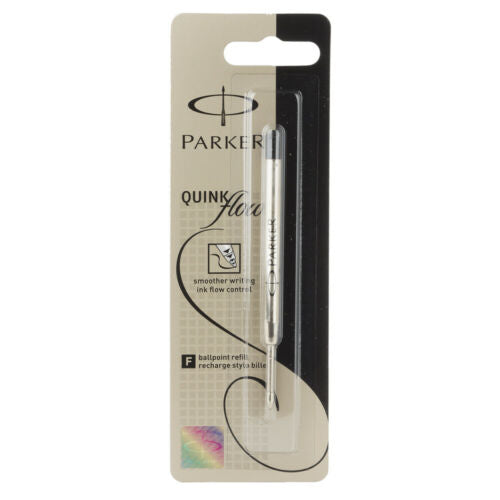 Parker QuinkFlow Fine Ballpoint Pen Refill Black